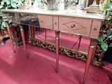 NEW NEVER USED VENETIAN STYLE MIRRORED CONSOLE, RETAIL OVER $4,000!