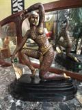 BRONZE ART DECO SCULPTURE