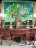 GORGEOUS BERKEY & GAY MAHOGANY SHERATON SIDEBOARD
