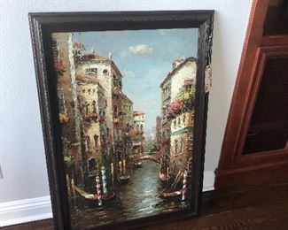 Painting of Venice Canal