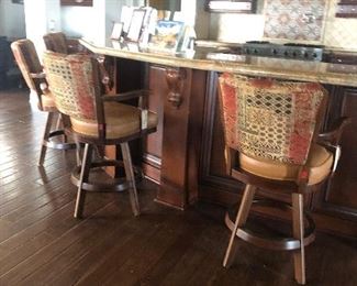 2 bar stools - they are not perfect!