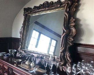 Wonderful carved Mirror