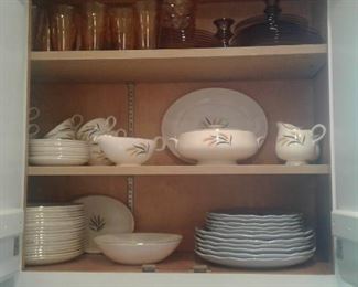 Big collection of the Wheat dinnerware