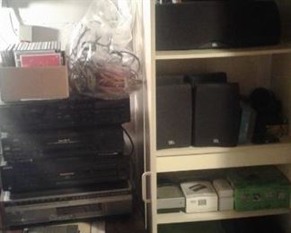 Electronics, stereo, speakers