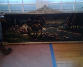 very cool velvet painting