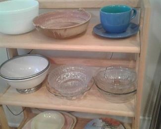 fire king, studio pottery, lu ray, more