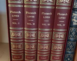 Plutarch Lives 4 volume set - Excellent Condition