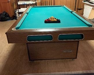 Brunswick Pool Table...Claremont Pool Table...Available for Pre-Sell...call 704-307-1112 to set an appointment to see.
