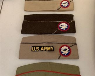 US Army World War II Airborne Paratrooper Side Caps