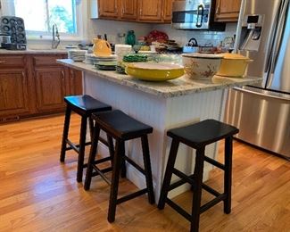 3 Barstools