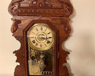 Antique Gingerbread Clock