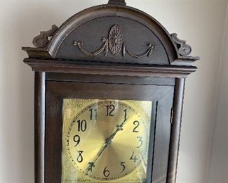 Beautiful Antique Colonial manufacturing company Grandfather Clock Zeeland Michigan
