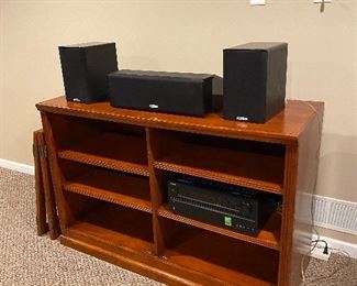 WOODEN TV STAND 