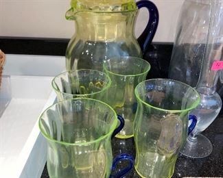 PITCHER AND GLASSES