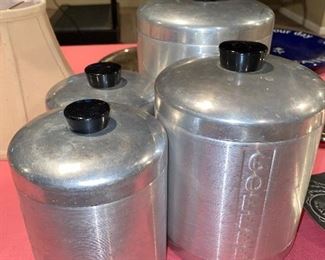 VINTAGE CANISTERS