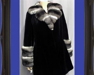 Chinchilla & Shirred Mink - Ask For Price.