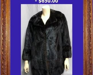 #2569.  Bifano's Ranch Mink - $650.00
