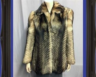 #2494. Chevron-Cut German Fox, $595.00