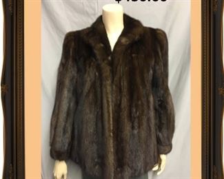 #2584.  Ranch Mink Jacket - $450.