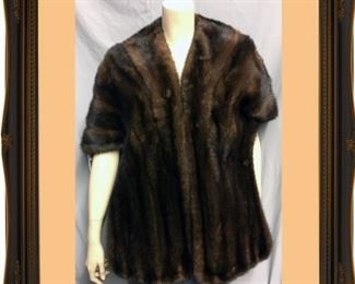 #2588.  Glen Falls 1950s Mahogany Stole - $295.