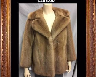 #2601.  Koslows Mink Jacket - $285.