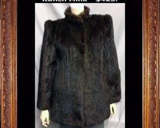 #2618.  Couduroy Cut Ranch Mink - $425.