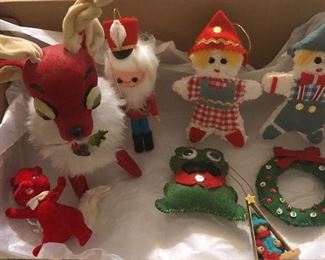 Vintage Christmas Ornaments 