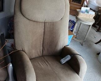 Message chair -This house is packed with treasures so we have this item is available for presale. Call 530-693-038