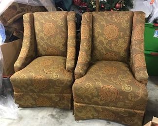 Overstuffed chairs-This house is packed with treasures so we have this item is available for presale. Call 530-693-0386