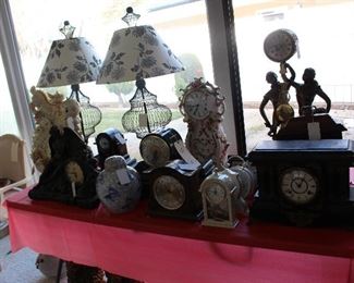 Clock-lamps