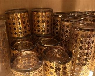 VINTAGE CANELLA BY CULVER GLASSWARE