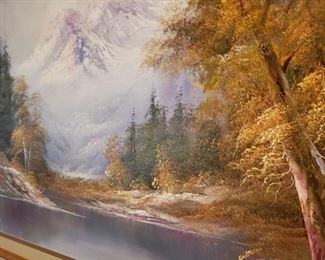 Signed Oil Painting