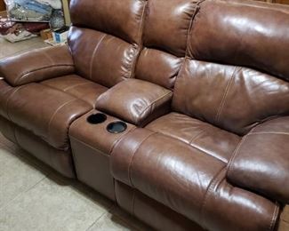 2 Leather Couches
