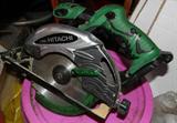 Hitachi Tools include circular saw, reciprocating saw, drill and more!