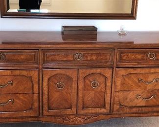 Thomasville Dresser with matching headboard