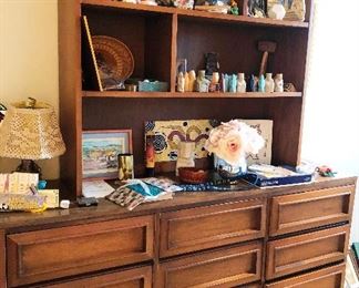 dresser with hutch