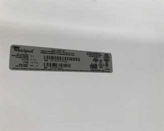 Whirlpool Refrigerator/Freezer