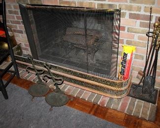 Fireplace tools and accessories