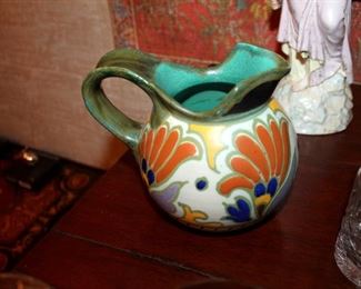 Gouda pottery pitcher