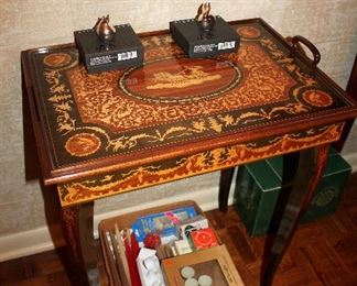 Italian marquetry table