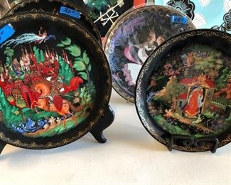 Collector's Plates.  Russian folk tales 