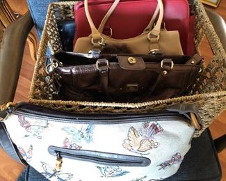 Leather, luxury purses -- Great condition