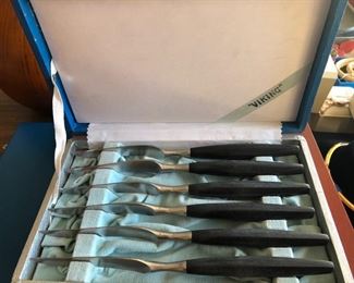 Viking steak knives.  Mint condition -- never used