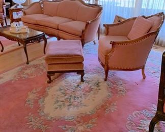 1920-30's sofa and chair