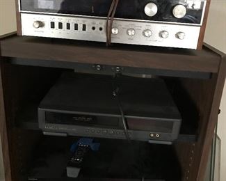 Vintage Sherwood Receiver and other audio
