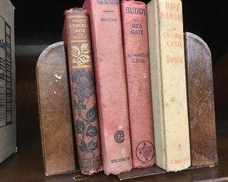 Old books and bookends
