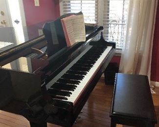 Toshiba baby grand piano