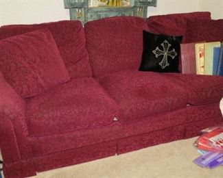 3RD MAROON COUCH