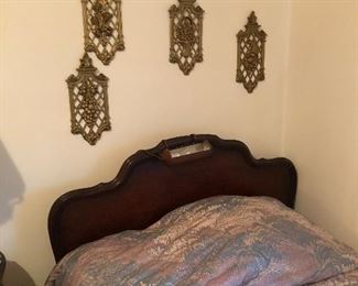 Mahogany Twin Bed for sale 