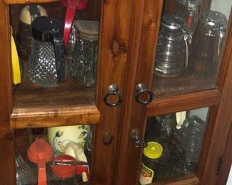 Vintage syrup container collection 